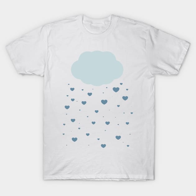 Jour de pluie jour charmant (rainy day lovely day) T-Shirt by GribouilleTherapie